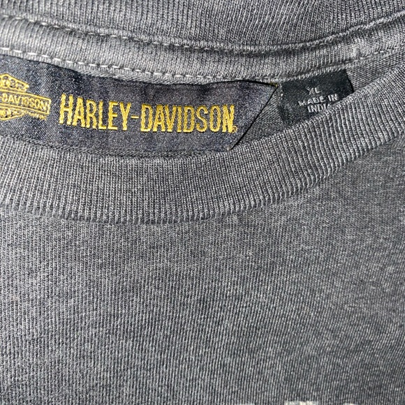 Harley Davidson Grey Milwaukee Wisconsin T Shirt - Picture 4 of 5